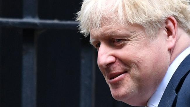 British Prime Minister Boris Johnson faces unrest over his Brexit strategy. Picture: AFP
