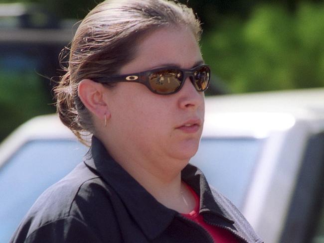 Bandali Debs's daughter Nicole at Dandenong Court.