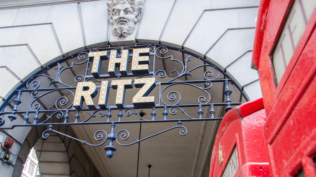 The Ritz Hotel.