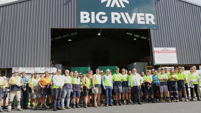 The new Big River Group site.