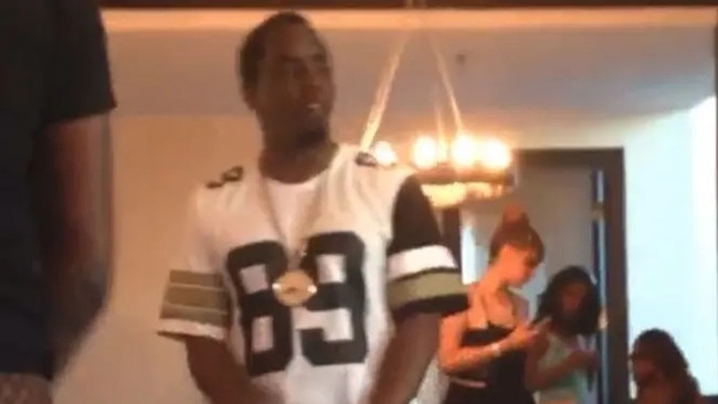 Images tendered to court, taken by one of his accusers, show P. Diddy dancing at a party. Source – Supreme Court of New York