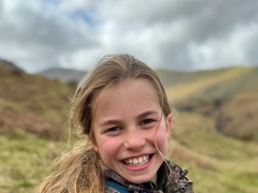 A sweet new photo of Princess Charlotte has been released to celebrate her 10th birthday. Picture: The Princess of Wales