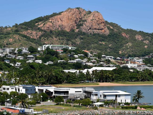 View of Townsville and Castle Hill from the roof of Ardo. Picture: Evan Morgan