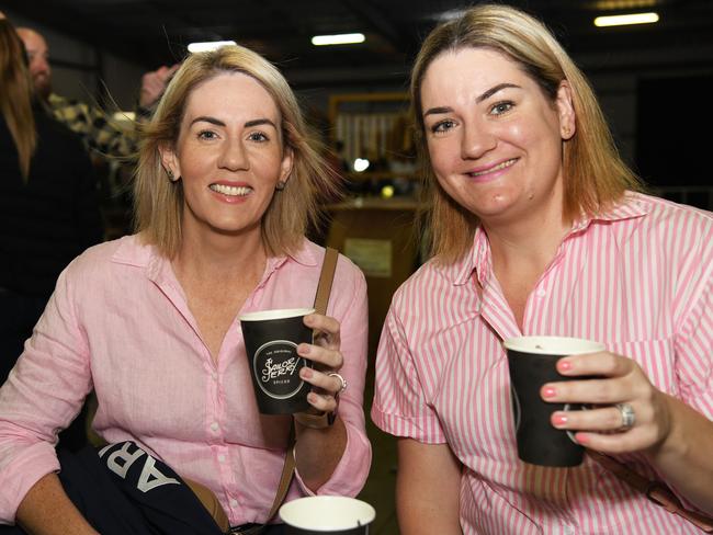 Loretta Hartley and Lauren Mason. Meatstock Festival at the Toowoomba showgrounds. April 2022