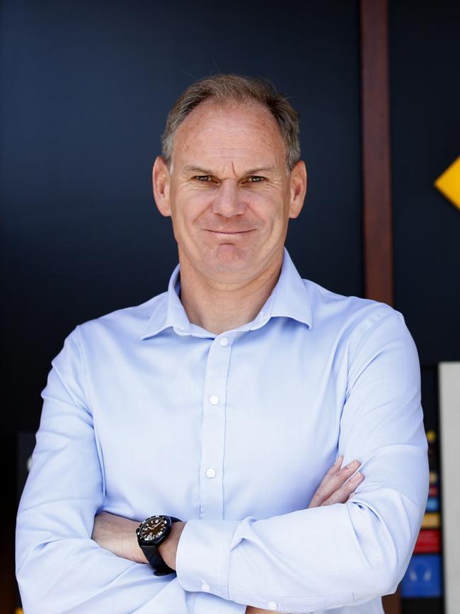 Commonwealth Bank group executive Michael Vacy-Lyle. Picture: Nikki Short