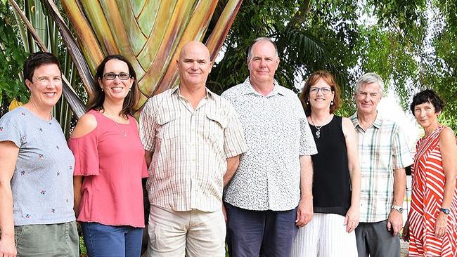 The Fitzroy Community Hospice Board: Vicki Richmond, Joanne Bell, Mark Thompson, Steve Richards, Debra Richards, John Martyn, and Paula Ryan. Wade Mann is also on the board. Picture: Contributed