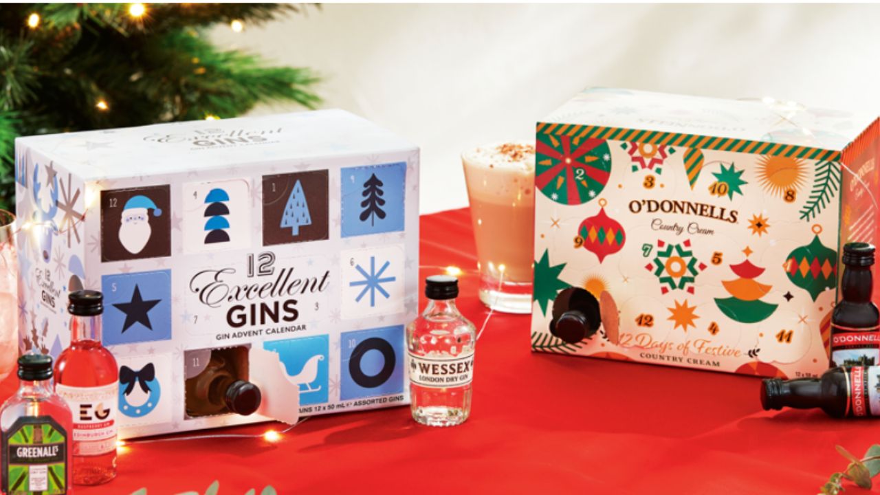 ALDI's gin and beer advent calendars are back. Image: ALDI