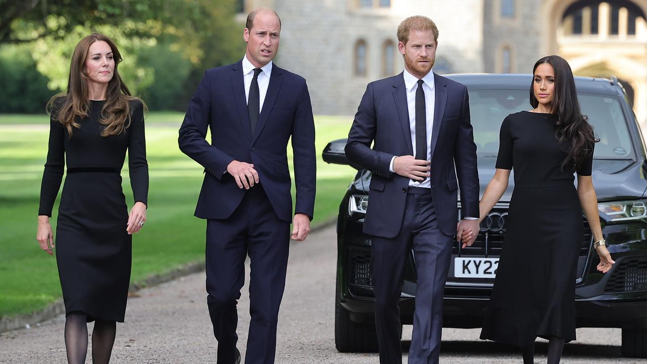 The former Fab Four on September 10, 2022 meeting with the public after the Queen had died. Picture: Chris Jackson/Getty Images