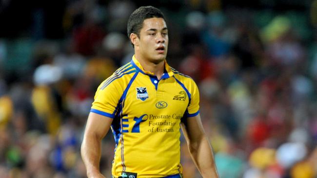 Jarryd Hayne played his best football for Parramatta in 2009.