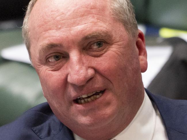 CANBERRA, AUSTRALIA - NewsWire Photos JUNE 24 2021: Deputy Prime Minister of Australia Barnaby Joyce during Question Time at Parliament House in Canberra. Picture: NCA NewsWire / Martin Ollman