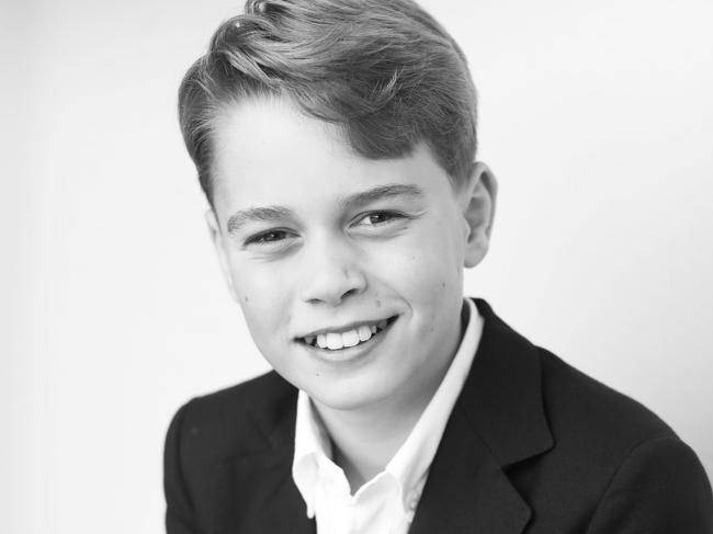 Princess Catherine has shared a new image of George for his 11th birthday on Instagram Picture: Instagram