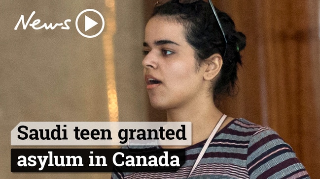 Saudi Woman Rahaf Mohammed Alqunun Arrives In Canada News Com Au Australias Leading News Site