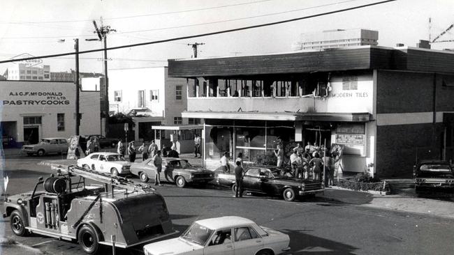 The Whiskey Au Go Go nightclub after the fire.