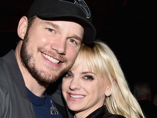 PHOENIX, AZ - JANUARY 31:  Actors Chris Pratt (L) and Anna Faris attend the Maxim Party with Johnnie Walker, Timex, Dodge, Hugo Boss, Dos Equis, Buffalo Jeans, Tabasco and popchips on January 31, 2015 in Phoenix, Arizona.  (Photo by Michael Buckner/Getty Images for Maxim)