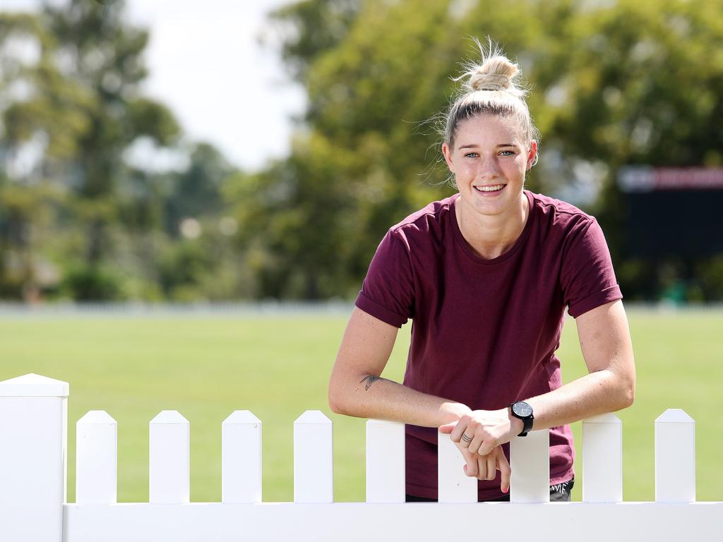 AFLW Tayla Harris Photo Targeted In Social Media Trolling Channel AFL Slammed News Com Au