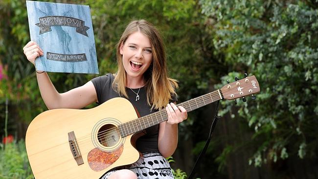 Talented Alphington singer songwriter Angie McMahon has won the chance to support Bon Jovi on his Australian tour. Picture: Josi