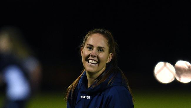 Bree Beckley has will take over as the Geelong Falcons talent operations lead.