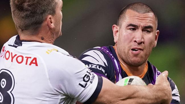 Nelson Asofa-Solomona was a dominant force for the Storm. Picture: AAP