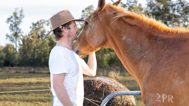 James Dunbier has vowed to make the best of his life in honour of his selfless neighbour. Picture Thomas Lisson