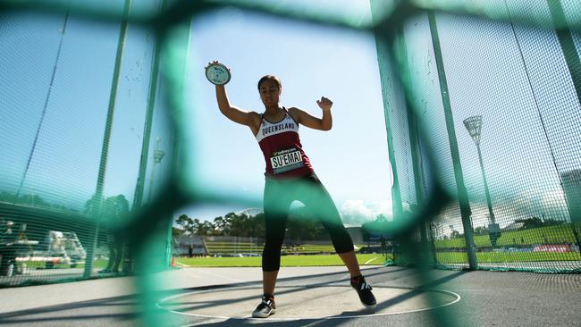 Lyvante Su'emai competing earlier in the year for Queensland. (Photo by Matt King/Getty Images)