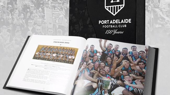 The <i>Port Adelaide Archives Collection</i> will be published midway through the 2020 season. Picture: Supplied