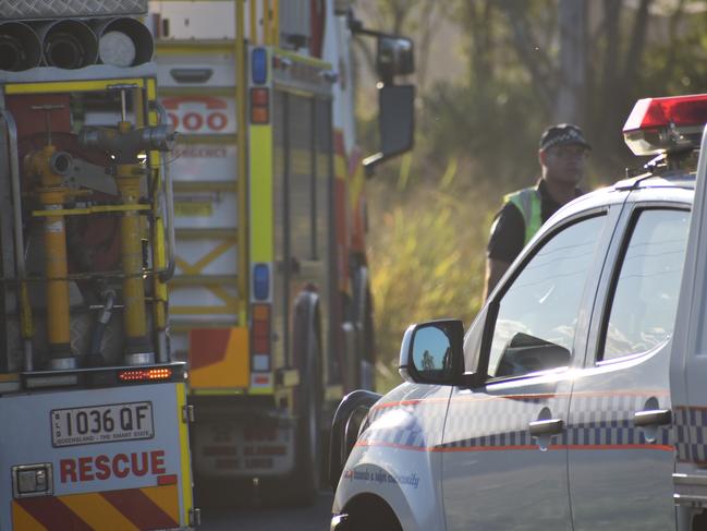 A Queensland Police Service spokeswoman said traffic control crews have been requested to attend the incident.