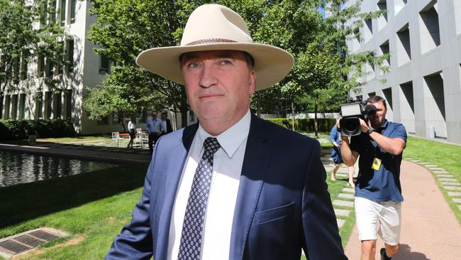 Barnaby Joyce has taken a week of personal leave. Picture: Gary Ramage