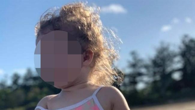 The three-year-old girl was left for six hours on a bus outside daycare in the sweltering heat. Photo: supplied