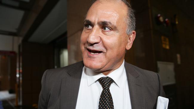 Cesar Melhem Member of Victorian upper house.walks out of the commission into trade union governance and corruption.