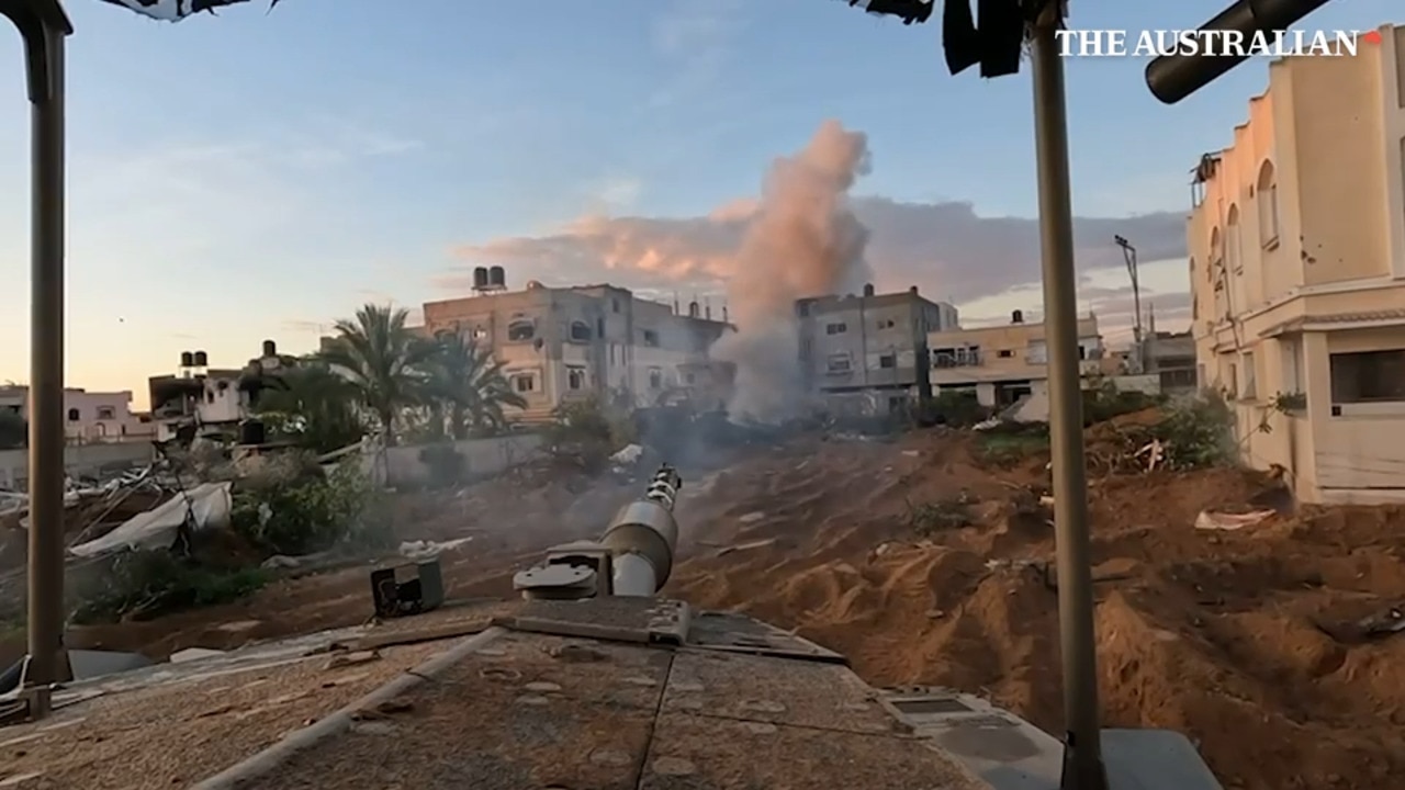 WATCH: Shots fired from IDF tank