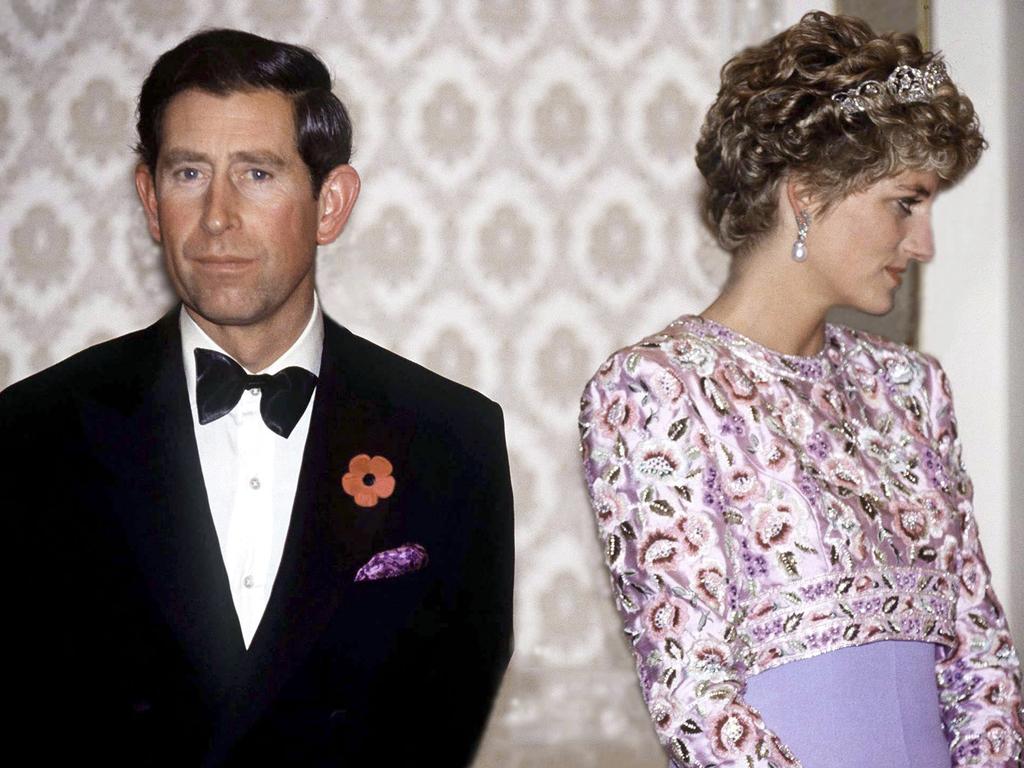 In the later years of then-Prince Charles and Princess Diana’s marriage ‘you saw her looking the other way’. Picture: Tim Graham Photo Library via Getty Images