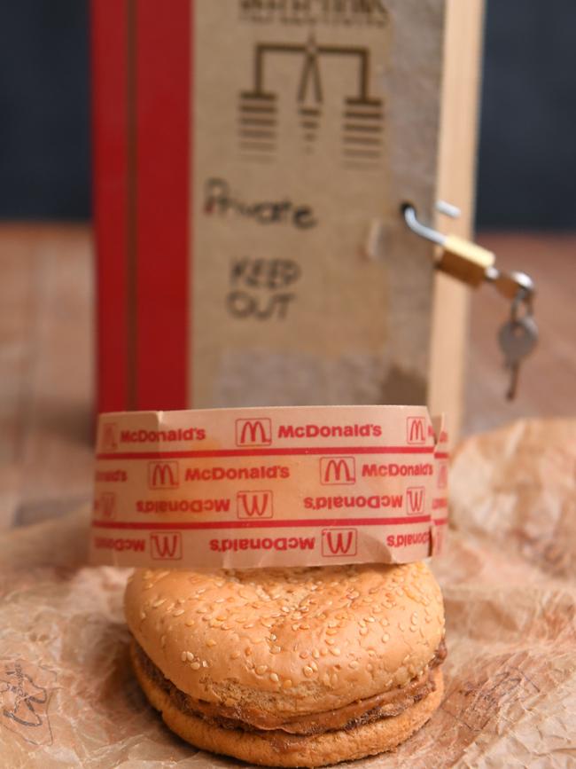 The owners say the packaging accurately dated the burger to the mid-1990s.