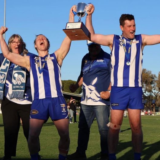 Ultima beat Hay in the Golden Rivers league grand final last year. Picture: Ultima Football-Netball Club Facebook