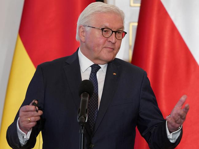 German President Frank-Walter Steinmeier. Picture: AFP