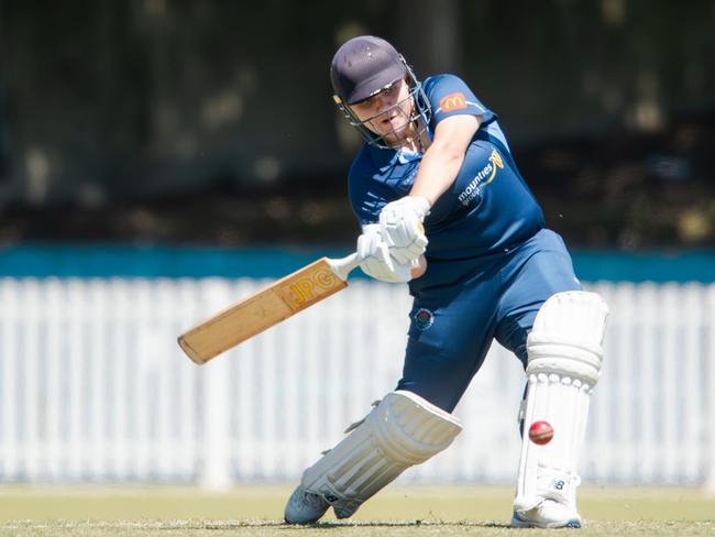 Unstoppable: Elizabeth Cambridge hit 107 for Manly. Picture: Manly Warringah DCC