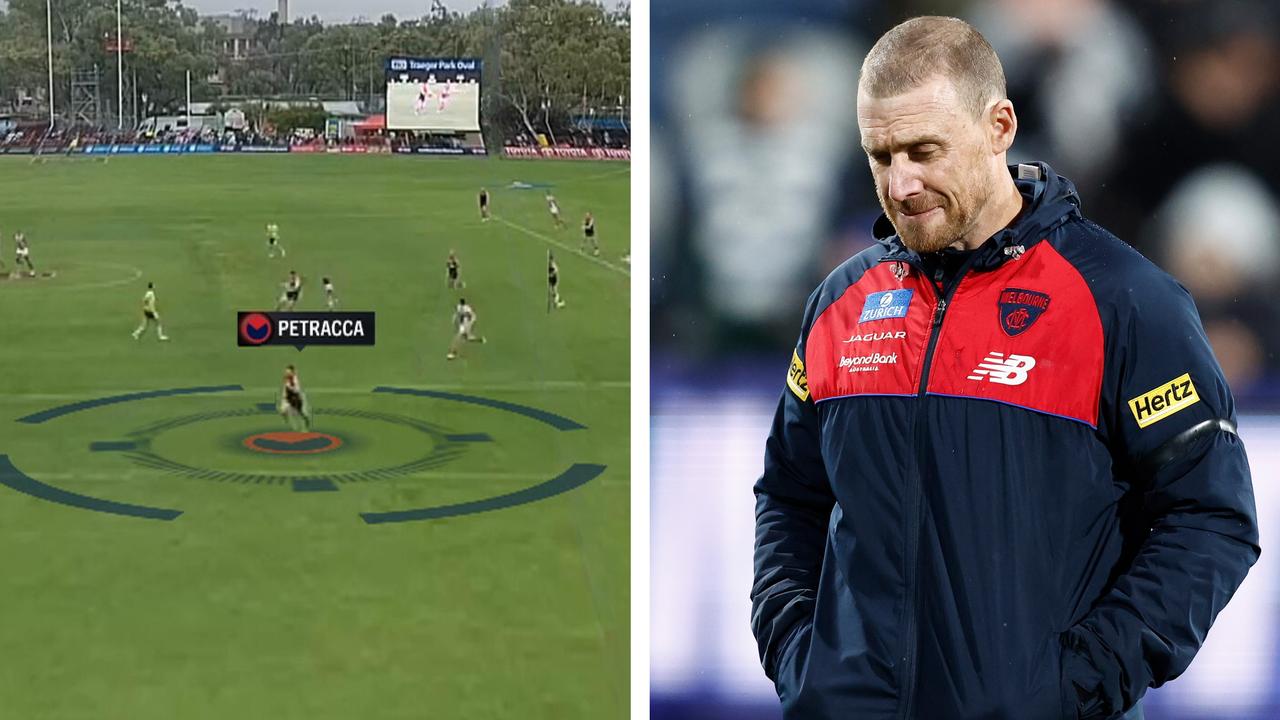 Melbourne coach Simon Goodwin has a few issues to fix.