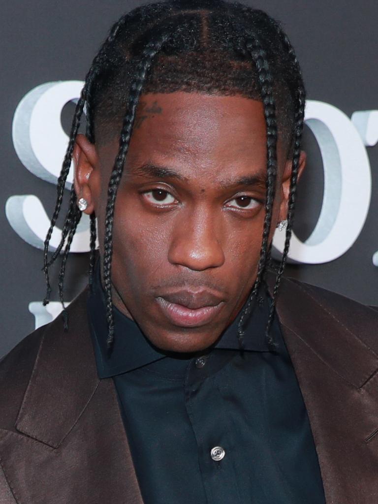 Reigning rap king Travis Scott is headlining. Picture: Getty