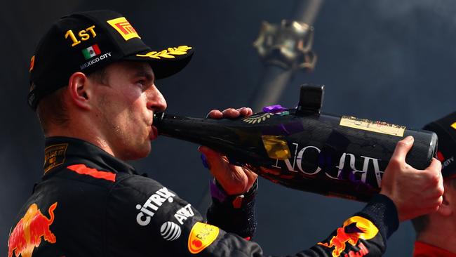 Max Verstappen took his third F1 win in Mexico, maintaining a bizarre stat.