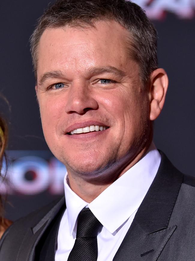 Matt Damon’s name was dropped in the radio interview Picture: Frazer Harrison/Getty Images