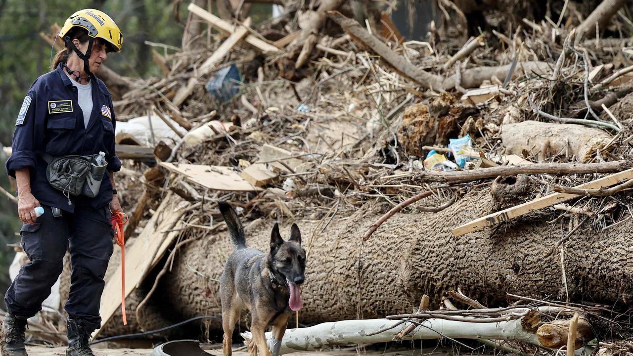 A FEMA worker in North Carolina. Picture: Mario Tama/Getty Images via AFP