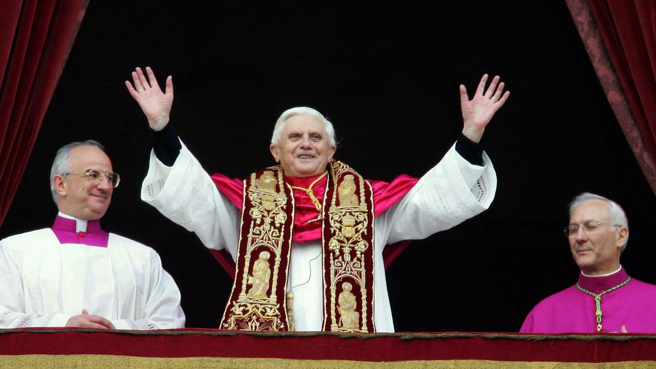 Benedict resigned as pontiff in 2013