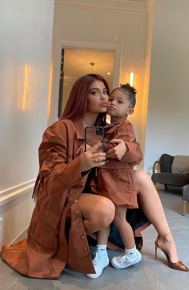 Kylie Jenner is facing backlash over her birthday party for daughter Stormi. Picture: Instagram