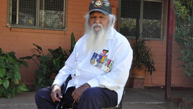 Alice Springs' Geoff Shaw is likely the only digger not allowed to have a beer at home on Anzac Day