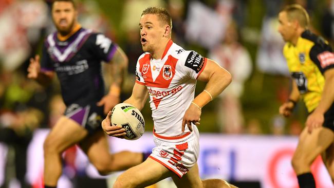 Do the Dragons have enough trust in Matt Dufty to make him first-choice fullback next year? Picture: AAP