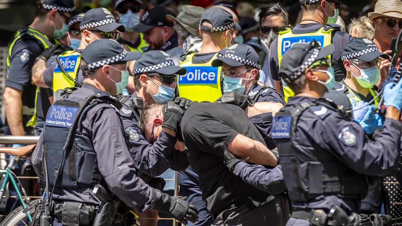 Staggering Cost Of Policing Anti-lockdown Protests | Herald Sun