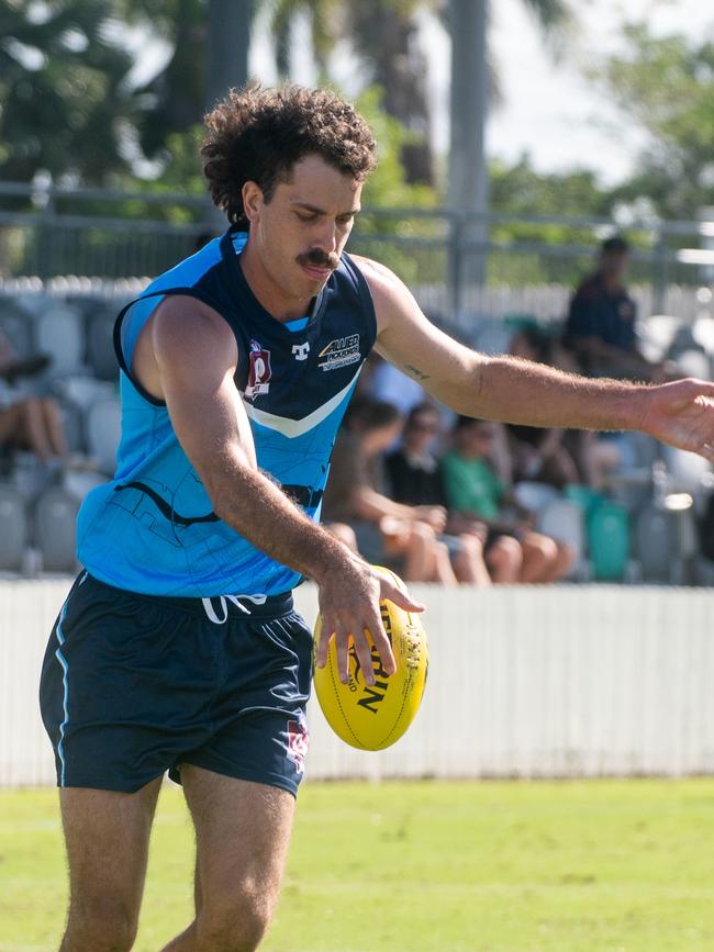 Luke Slater AFL Mackay Senior Men City V Country Saturday 11 May 2024 Picture: Michaela Harlow