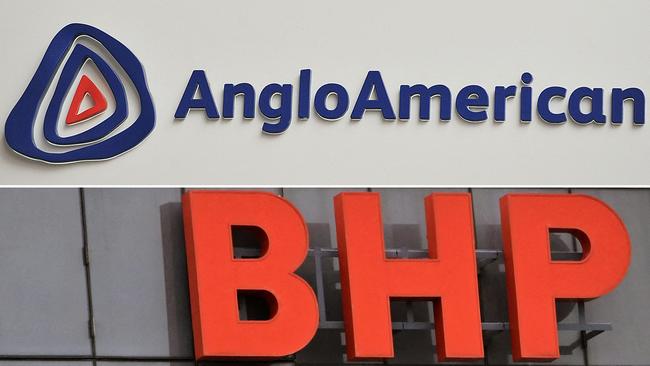 BHP made a splash on the acquisitions front this year with its attempts to buy Anglo American for more than $50bn. Picture: Ben Stansall, WIlliam West/AFP