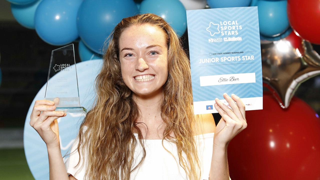 Ellie Beer is the Queensland Junior Sport Star winner for 2019. Photography: J&amp;A Photography