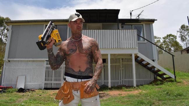 Troy King wants to get his builders licence. Picture: Aden Stokes