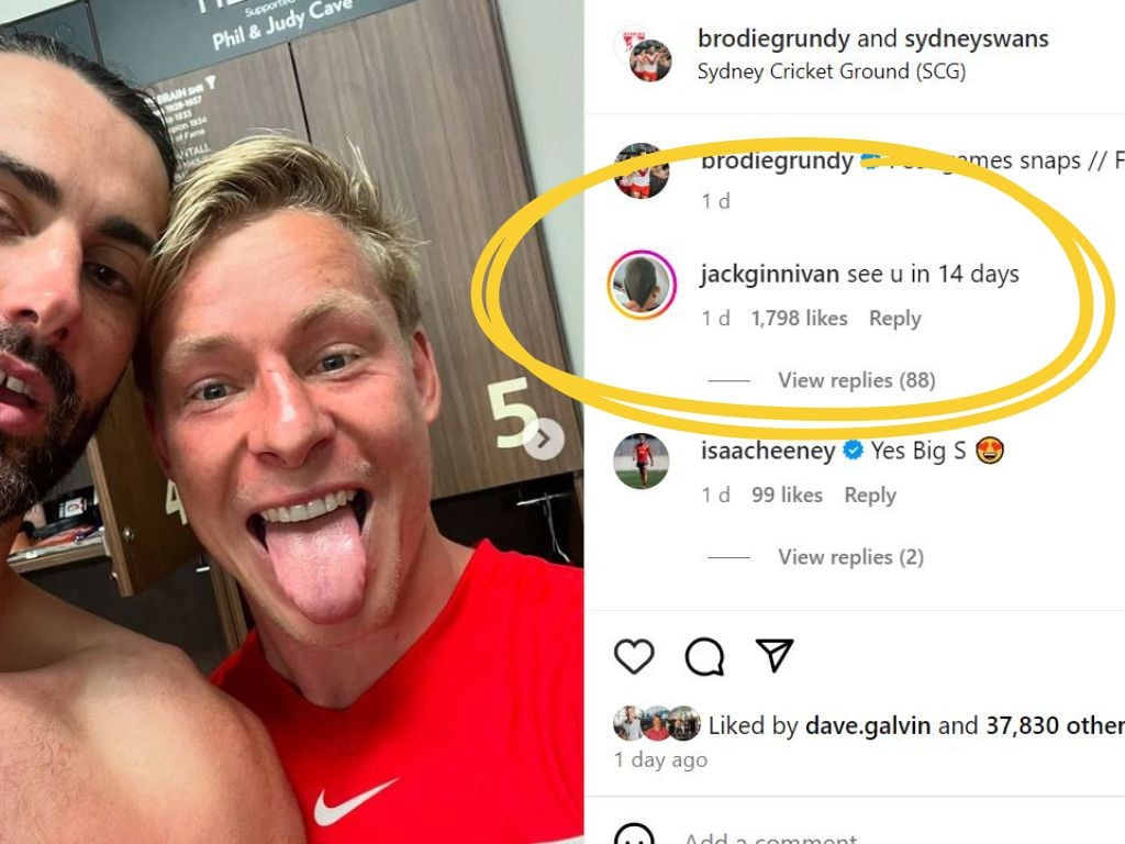 Hawthorn star Jack Ginnivan accused of 'disrespectful' Port Adelaide  Instagram post | NT News